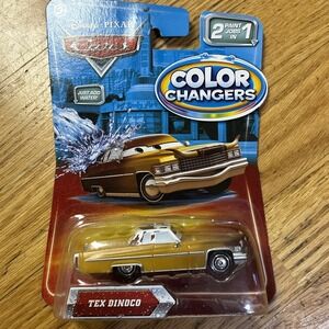 NEW Tex Dinoco (SUPER RARE) 2009 Disney Pixar Cars Color Changers